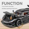 Simulation 1:24 Jesko Car Model Alloy Car Model Sports Car Children's Toy Car Collection Ornaments Boy Birthday Gifts