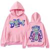 Hot Anime Arcane Jinx Graffiti Hoodie Harajuku Hip Hop Pullover Tops Sweatshirt Fans Gift Hoodies & Sweatshirts Men’s