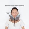 Jiancheng Memory Foam Massage Travel Neck Pillow CN plug (adapter included)