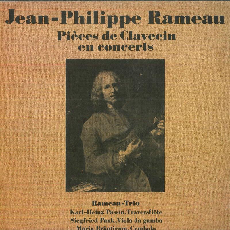 

LP Record RAMEAUTRIO Rameau Pieces de Clavecin En Concer 827697 ETERNA 198 German Dem Classical Used