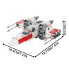 MOOXI Weltraumkrieg Panzer Modell Bausteine DIY Diorama Erwachsene Kinder Spielzeug Bausteine Set Montessori Geschenke Raumdekoration