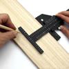 Aluminum Alloy T Ruler Woodworking T Ruler Woodworking Aluminum Alloy Wood Scriber Measure Scribing Ruler Measure Scribing Ruler