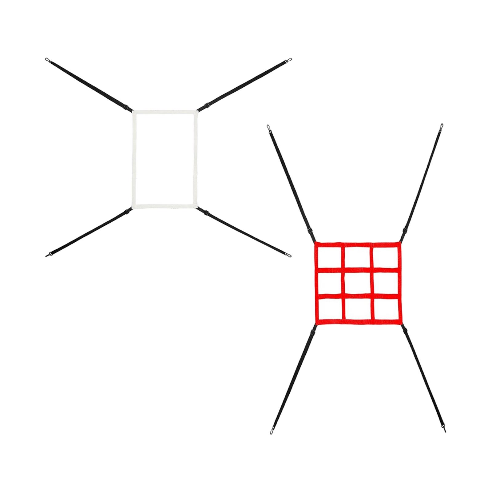 

2Pcs Strike Target for Baseball Net Accuracy Training Sturdy Baseball Equipment Hitting Trainer Practice Target for Yard Lawn