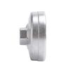 Elerose 74mm Filter Wrench, Aluminum 14 Flute Filter Wrench Socket Remover Tool 903(Silver)