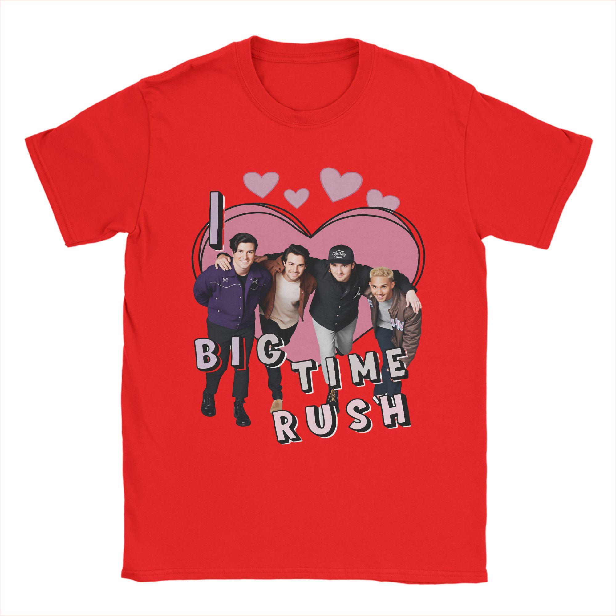 Big Time Rush 2025 Tee Shirt for Men Women Gift Idea T Shirts Cotton Clothes S