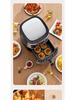 Touch Screen Air Fryer: Large Capacity, Oil-Free, Multi-Function