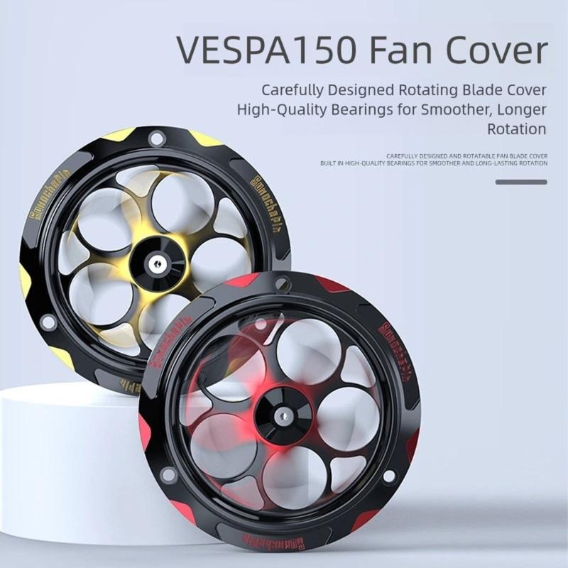 Precisions Fit Aluminum Fan Cover for Motorcycle 125/150cc 2013 2023 Promoting Engine Protection and Cooling