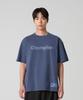 CHAMPION Track Logo Garment-Dyed T-Shirt 3 Colors