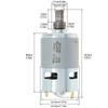 775 DC Motor 18-21V 15000RPM High Speed Blower Motor for Dust Collector /  Industrial Soot Blower