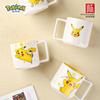 SHUNXIANG Pokémon Licensed Pikachu Ceramic Mugs Milk Cup Cute Drink Tableware Coffee Cup Gift Dessert Kawaii Drinkware Kitchen
