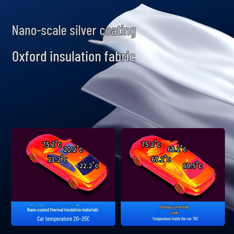 Parapluie rétractable pour voiture - Pare-soleil avant à isolation thermique