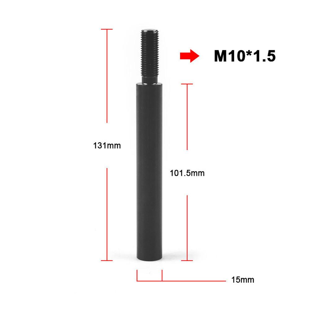 4" M10x1.5 Shift Knob Extender Extension Lever Gear Manual Shifter Rod
