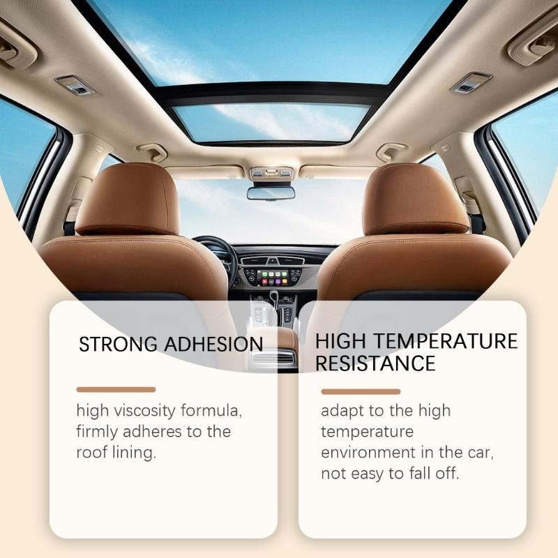 Headliners Repair Glues 125ml, Car Roof Liner Quick Dry Repair Adhesive Glues, Car Roof Fabric Adhesive