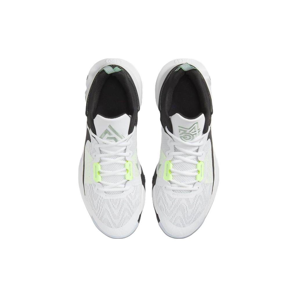 Nike Giannis Immortality 2 Bílá Černá Volt Unisex Tenisky Barely-Volt Grey-Fog DM0825-101