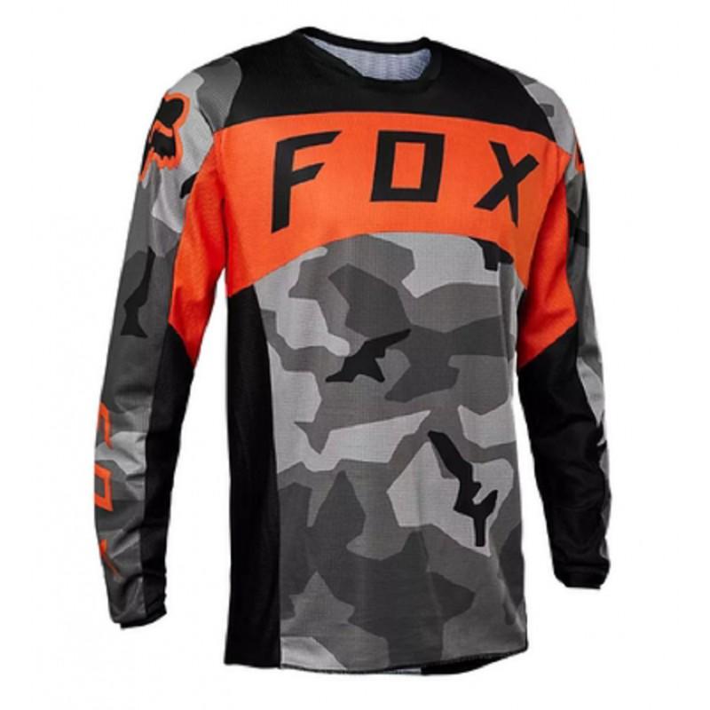 Mens Quick-Dry Long Sleeve Cycling Jersey Mountain Bike Downhill Shirt UV Protection Sport Top
