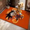 Super Saiyan Goku Patterned Rug Allseason Carpet For Kids Bedroom Play Area Home Decor Valentine'S Day Gift
