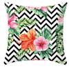 Tropical Plant Printed Pattern Cushion Cover for Home Living Room Sofa Decoration Pillow and Pillowcase