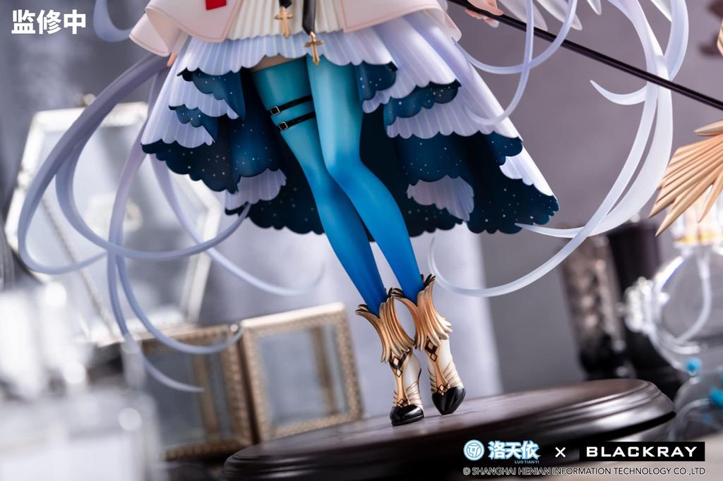BLACKRAY VSINGER Luo Tianyi Music Ink Burning Ver. 17 Scale PVC & ABS & Metal Painted Finished Figure