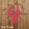 Sunbathing Handmade Crochet Bikini Suit Micro Swimsuit Micro Swimwear