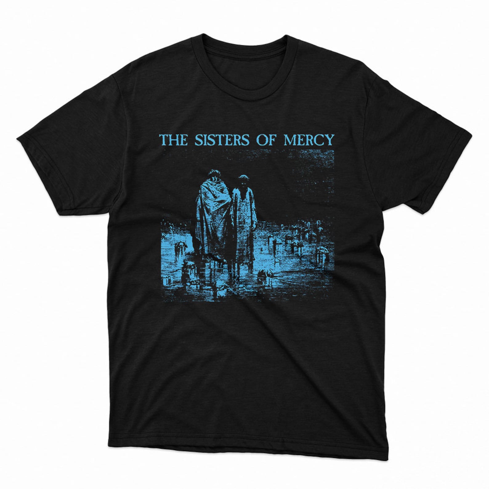 The Sisters of Mercy 80s Goth Rock Darkwave Shirt L