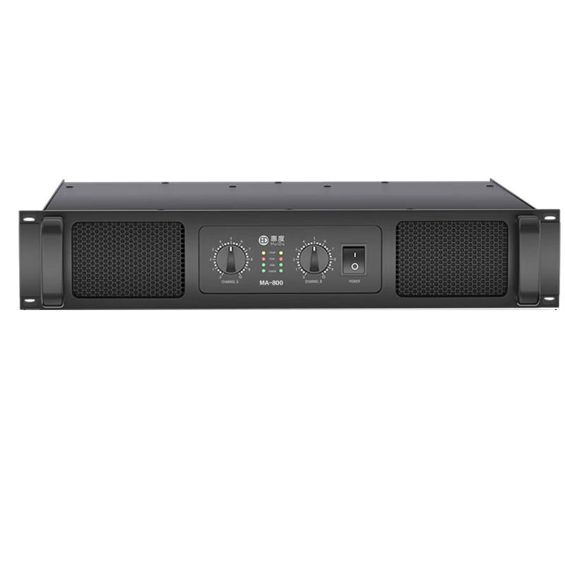 Huido MA-800 Professional Dual-Channel Power Amplifier CN Plug (adapter Included) (CN Version)