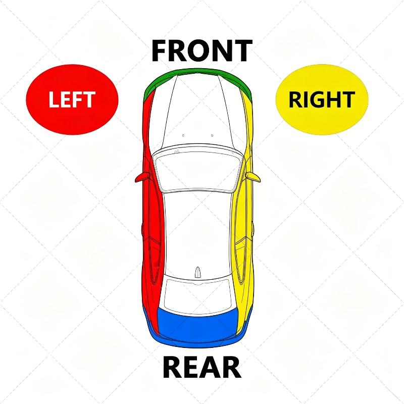 Rear Bumper Reflector Heat Resistant High Brightness Auto Spare Part for 2014-2017 F10 F18 Exterior Retrofit