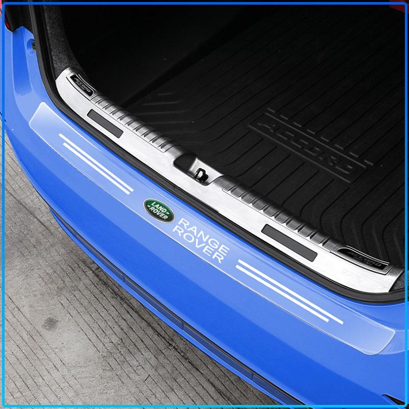 1Pcs Transparent Car Trunk Badge Protective Sticker Car Accessories For Land Rover Freelander 2 L2 L319 L462 LF Range Sport Evoque L322 Discovery 2 3