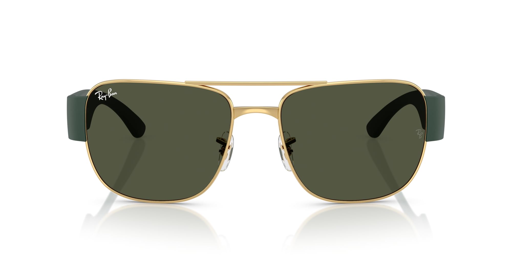 

Солнцезащитные очки 0RB3756 ЗОЛОТО ЗЕЛЕНЫЙ Поляризационные [Ray-Ban] 001/3156