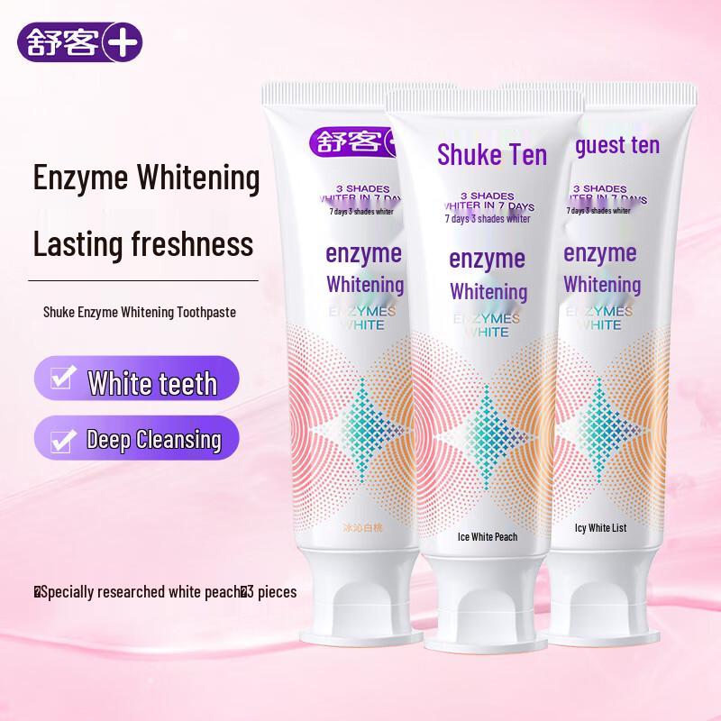 SUCKER White Peach Enzyme Whitening Toothpaste