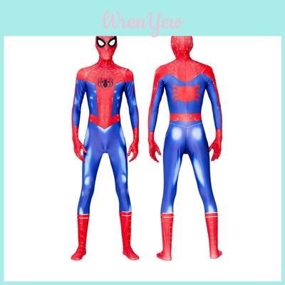 Spider-man Peter Parker Cosplay Costume Bodysuit Jumpsuit For Adults And Kids