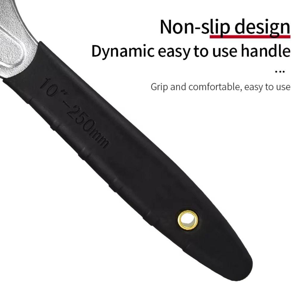 8/10/12Inch Self Tightening Ratcheting Wrench Adjustable Wrench Tool Portable Bathroom Wrench