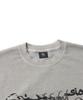 CAMEL WORK Chip Delusion Grunge Sweatshirt (Pigment Grey)