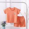Children's Short-sleeved Suit Small Children Girls Summer Boys T-shirt Baby Baby Clothes Children's Clothing Short-sleeved Suit Summer