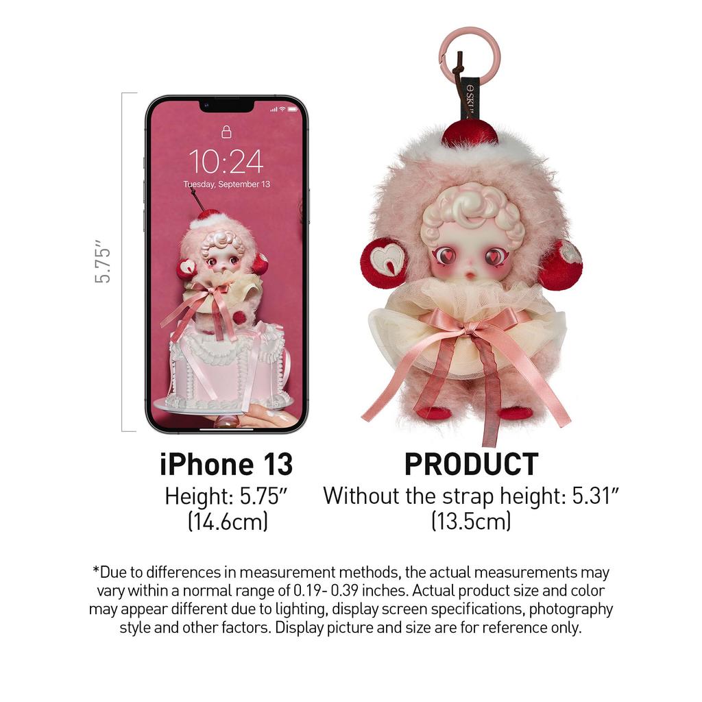 POP MART SKULLPANDA You Found Series Plush Doll Pendant Blind Box Figure Collectible Toy Holiday Birthday Gift for Single Box Me! Her, Daughter, Girl,