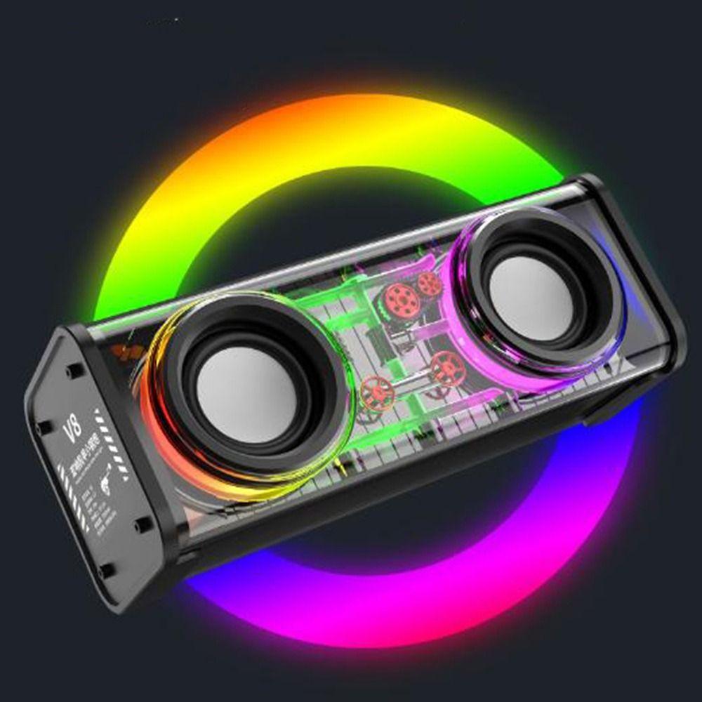 Double Bass Diaphragm Wireless Double Bass 1800mAh Battery Mini Party Loudspeaker Sports Events