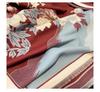 Retro Floral Chinese-Style Imitation Cashmere Shawl for Women - Cozy Winter Office Blanket & Elegant Air-Conditioned Room Scarf for Mothers