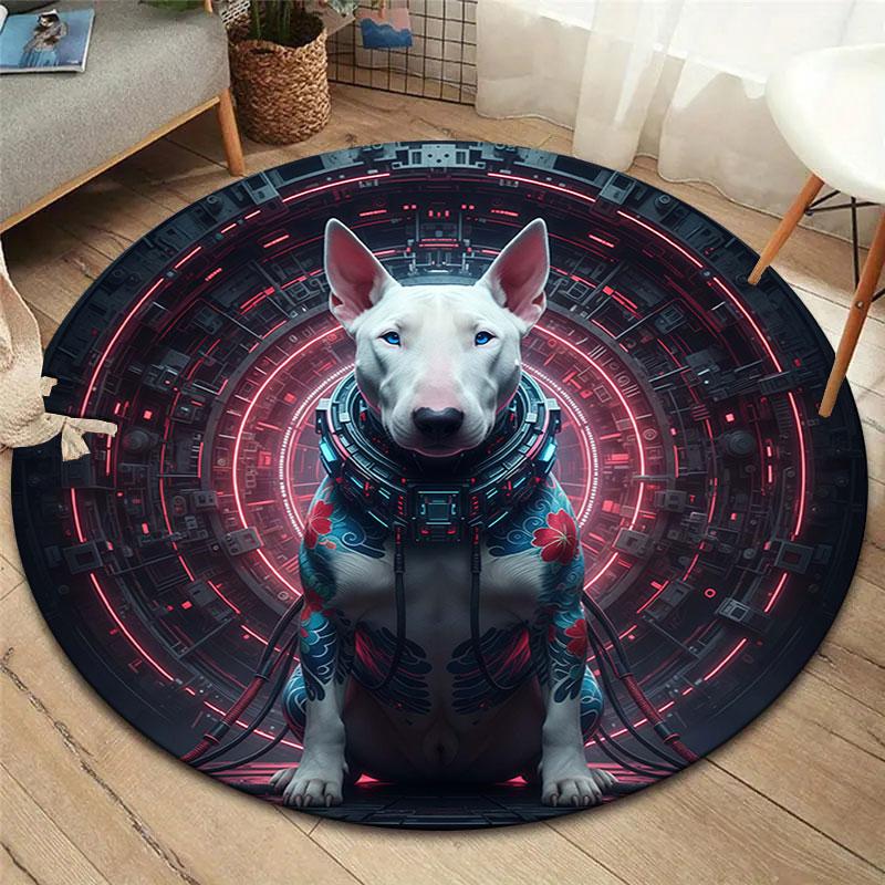 

Electronicpet Round Area Rug,Carpet Rug for Living Room Bedroom Sofa Playroom Decor,Non-slip Floor Mat 80cmx80cm