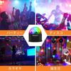 AutoGo Mirror Ball Disco Light [9 Colors RGB] LED Stage Lighting with Remote Control, Voice Activated, Multifunctional, Crystal Rotating, USB Powered,