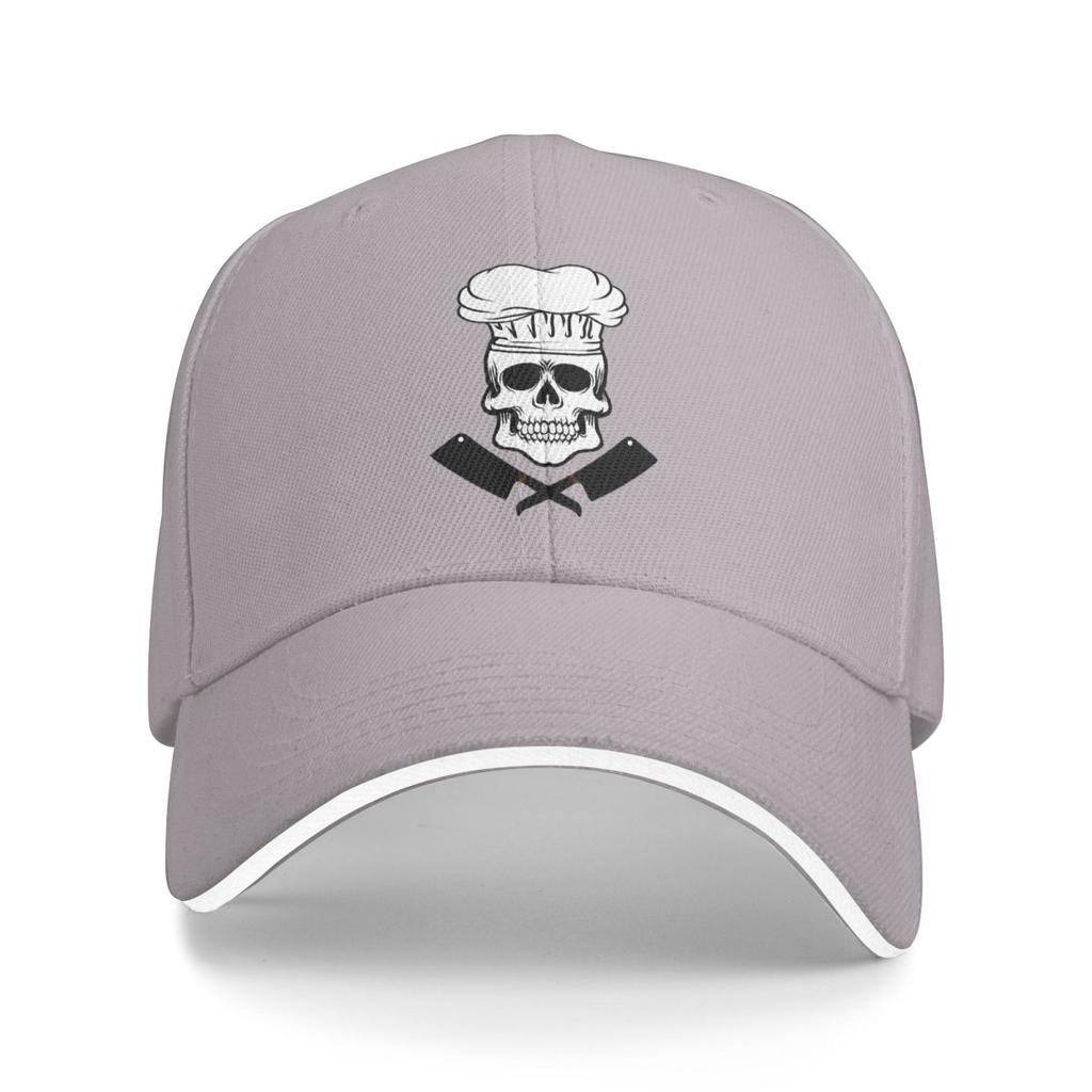 Unisex Baseball Hats Chef Skeleton Kitchen Knives Outdoor Streetwear Summer Sports Baseball Caps Hip Hop Cap Casquette Hats