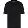 Clubwear Capsule Collection Plain Knit Crew Neck Short Sleeve T-Shirt Men Tops Black EM001493-AF10017-UC001