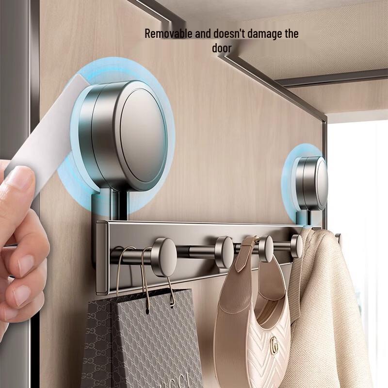 Punch-Free Aluminum Wall Hooks