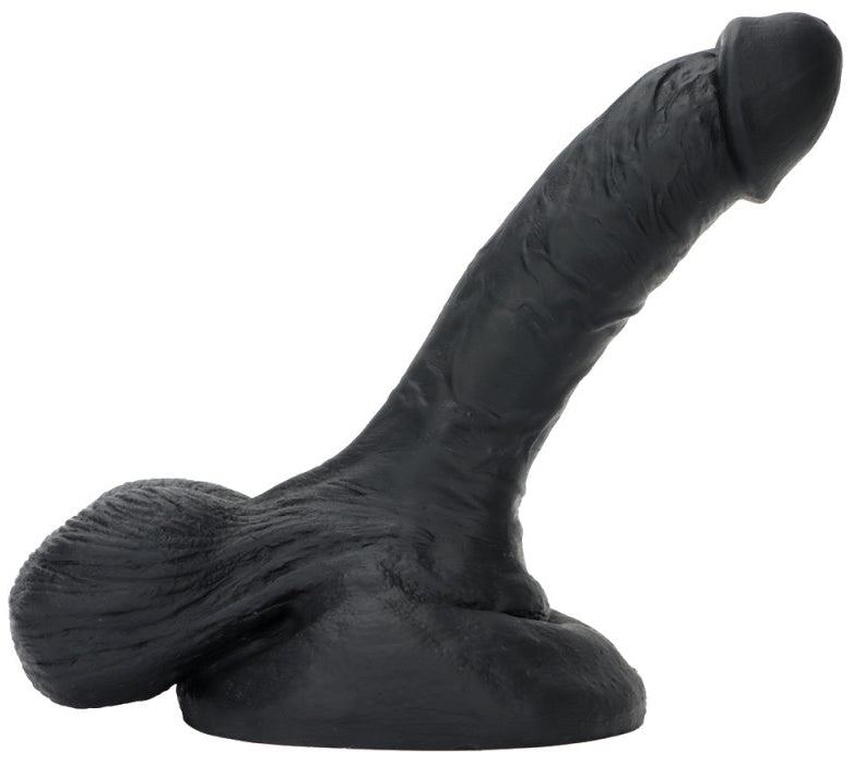Gode en silicone Bigbal 14 x 4cm Noir - DarkSil - GODE EN SILICONE