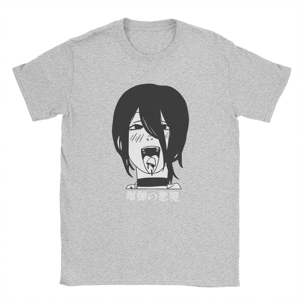 Chainsaws man Rezes T-Shirt Summer  Fashion T Shirts Adult Pure Cotton O-Neck 4XL 5XL 6XL Top Tees Short Sleeve Y2K Retro Tshirt
