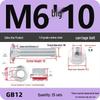 Galvanized Semicircular Head Square Neck Bolt & Nut Set for Cable Tray (Sizes: M4-M12)