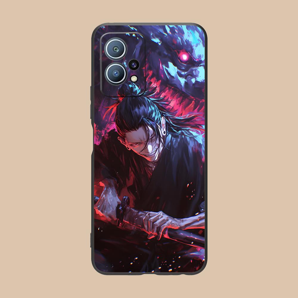 Jujutsu Kaisen Geto Suguru Phone Case for Huawei P60 P50 P40 P30 P20 P10 P9 P8 Pro Lite Plus Colorful Printing Cover Smartphone