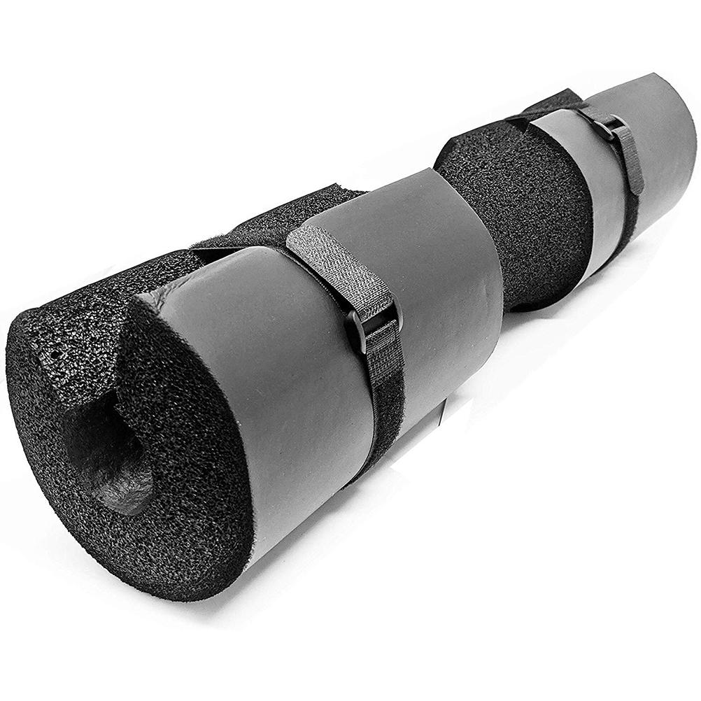 Barbell Accessories Foam Barbell Pad Soft Squat Pad with 2 Fasteners Barbell Accessories Foam Barbell Pad