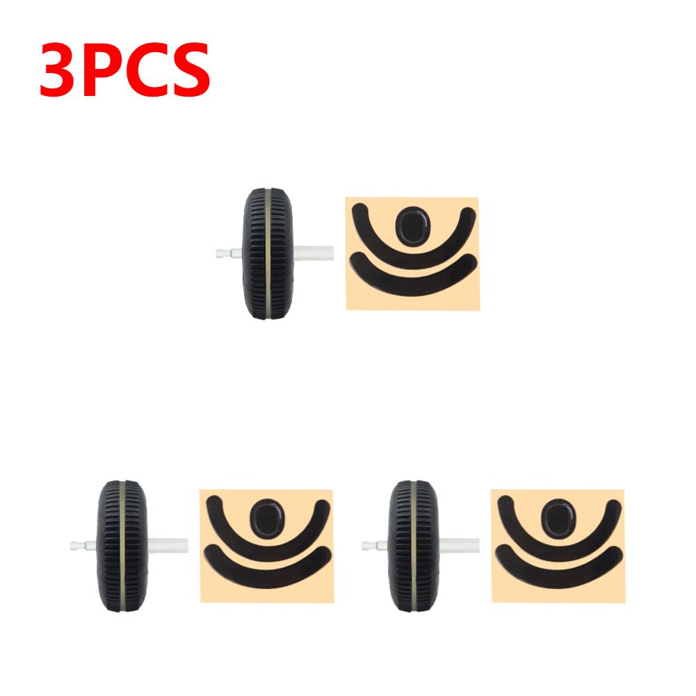 Mausrad mit rutschfesten PTFE-Fußpolstern Ersatz Kunststoff Gummi Mausroller Maus Umlenkrolle für Logitech G403/G603/G703