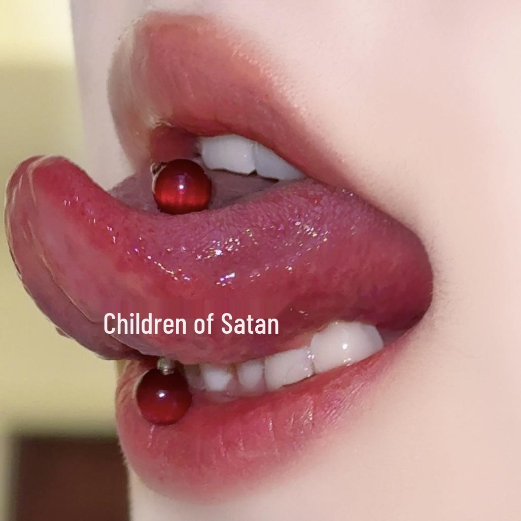 

Пирсинг штанга для языка «Дитя Сатаны»: Удобный и стильный пирсинг для милой и крутой атмосферы 18mm length, 1.6mm thickness, ball 6mm красный