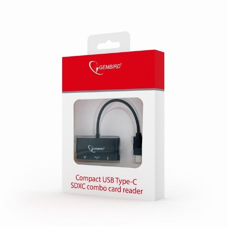 Card Reader USB-C SDXC/combo/black