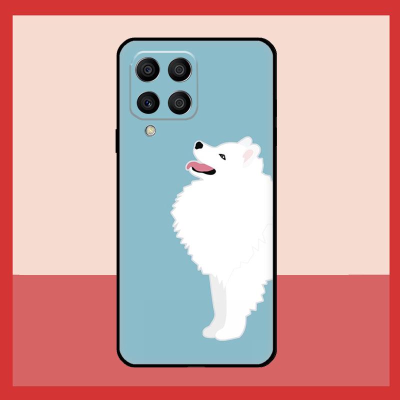 Japanese Spitz Dog Case For Samsung Galaxy M11 M31 M14 M34 M54 M12 M32 M52 M15 M13 M06 M16 M36 M56 M53 M35 M55